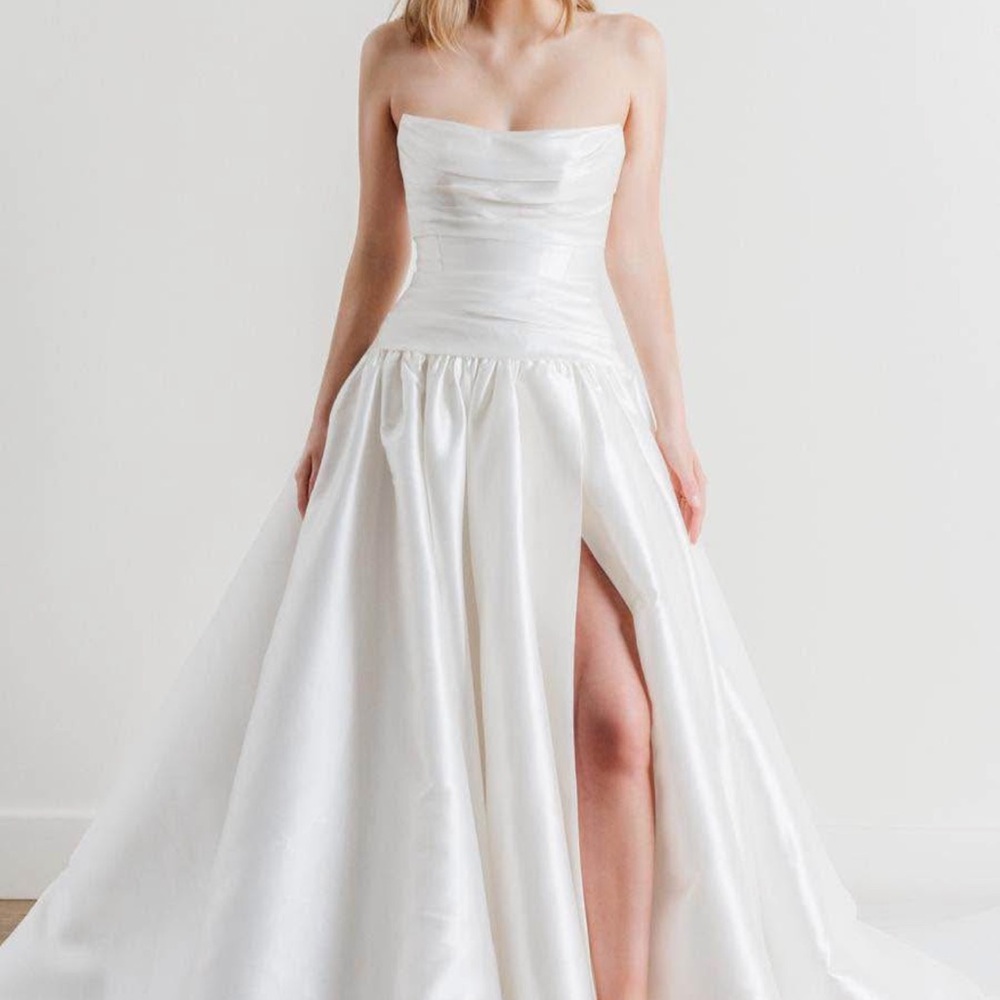 Watters Leighton Wedding Gown Size 6 - Picture 6 of 13